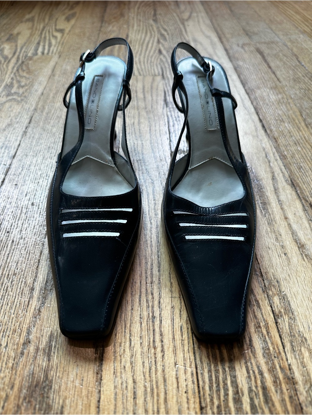 Bandolino Navy Blue Slingback Pumps